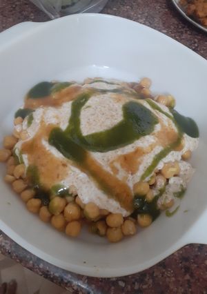 A picture of Burns Road ki khatti meethi chaat.