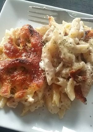 Una foto de Macarrones con queso (en horno)