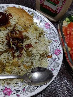 عکسی از دستور لوبیا پلو، مرغ