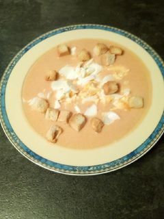 Una foto de Salmorejo