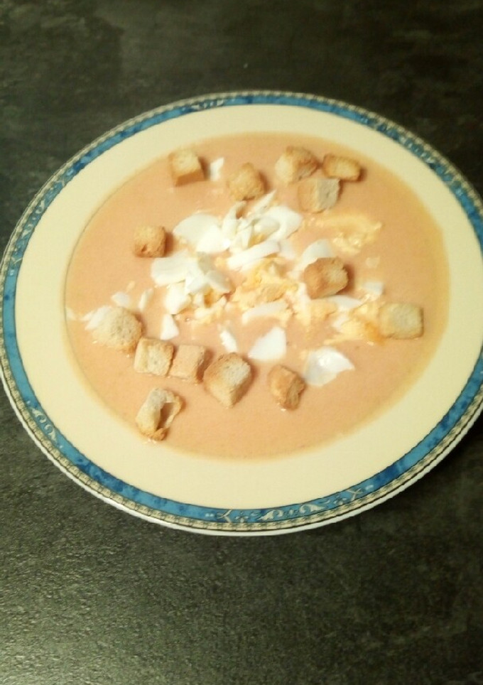 Una foto de Salmorejo