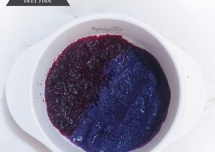 Snack Mpasi 7m+ Ubi ungu dan beet root