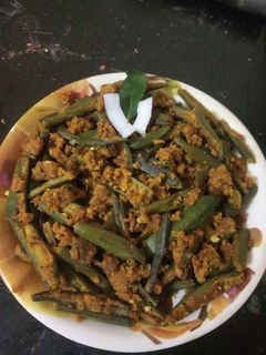 मसालेदार भिंडी (Masaledar bhindi recipe in hindi) रेसिपी मुख्य फोटो
