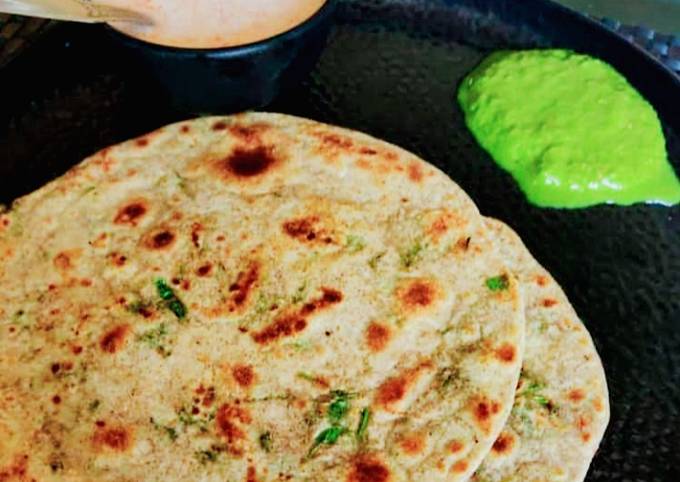 Recipe of Any-night-of-the-week Foxtail Millets peanut Rotla with mayo
Sauce and green chutney