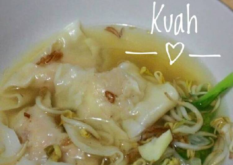 Resep Pangsit Kuah Oleh Nani Bunda Rafardhan Cookpad