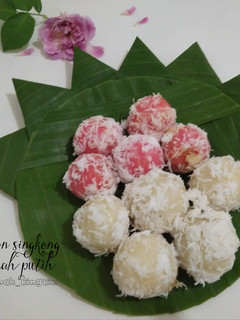 Foto resep Klepon singkong merah putih