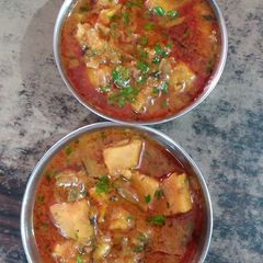 A picture of Arbi ki sabzi.