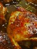 Roast chicken thighs Korean style