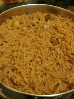 A picture of Beef Pilau.