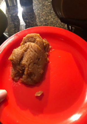 A picture of Attae ka halwa.