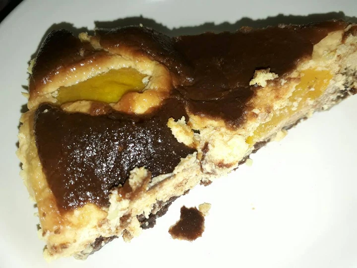 Easy Ways Make|Recipe} Baked Peach Orange Cheesecake the Drool, Delicious