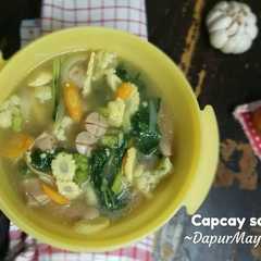 รูปของ Capcay sosis simple