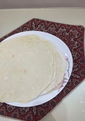 عکسی از دستور نان ترتیلا