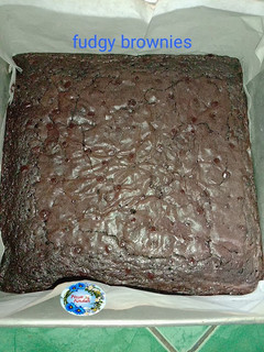 Foto resep Fudgy brownies shiny crust