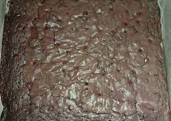 Cara Buat Fudgy brownies shiny crust Ekonomis Untuk Jualan