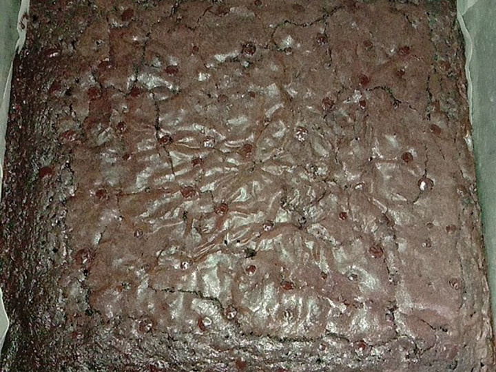 Cara Buat Fudgy brownies shiny crust Ekonomis Untuk Jualan