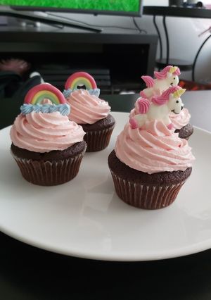 Foto resep Chocolate cupcakes (no mixer)