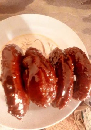 A picture of Doughnuts chocolate.
