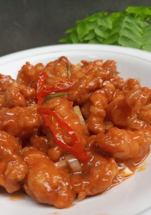 Foto resep Ayam Popcorn Saus Asam Manis
