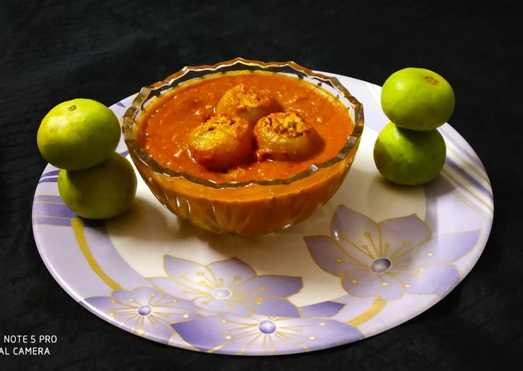 Recipe of Stuffed Apple gourd in 13 Minutes for Young Wife