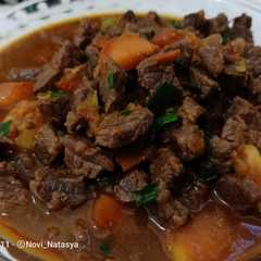 รูปของ Tumis daging extra pedas