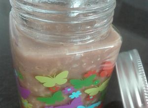 Una foto de Lunch o desayuno avena con cacao