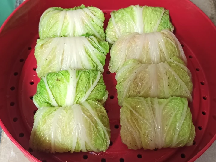 Langkah Gampang Membuat Resep Sawi Gulung isi Ayam yang Enak Banget Anti Ribet, Lezat Sekali