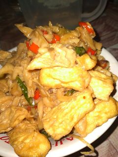 Foto resep Tumis jamur tiram tahu