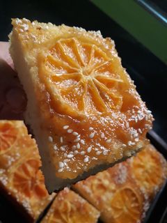 صورة لوصفة مقلوبة البرتقال 🍊🍊