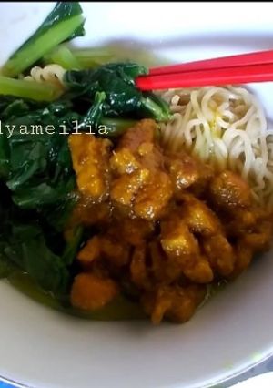 Foto resep Mie Ayam, enak, simpel keluarga suka