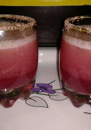 A picture of Minty falsa mocktail.