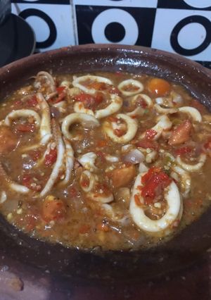 Foto resep Gami cumi khas bontang kaltim
