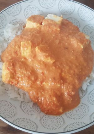 Une photo de Paneer butter massala