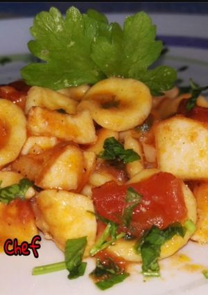 Foto di Orecchiette con Seppie e Pomodorini Freschi