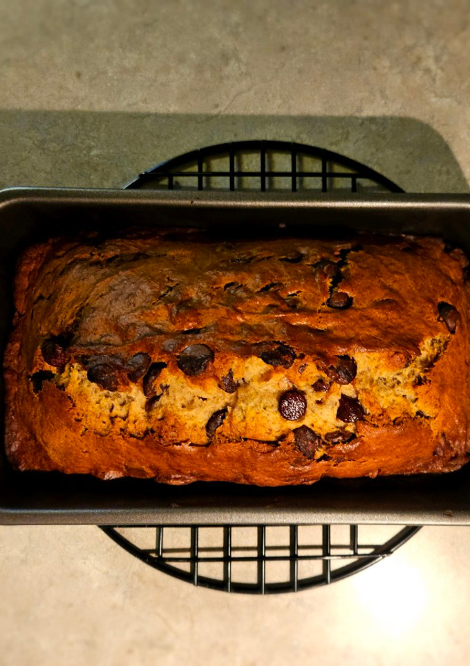 A picture of Banana Bread.