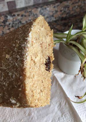 Una foto de Budín de manzana y limón -vegano - sin TACC 🍎🍋