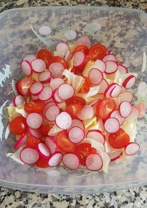 Une photo de Salade d endives du printemps