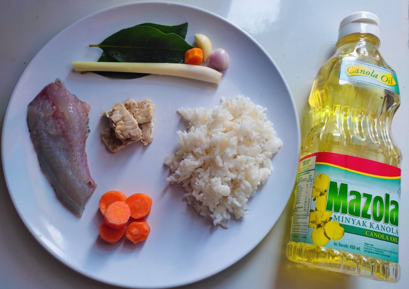 Bubur Ikan Nila Kuning. Mpasi 4 π start 6m+