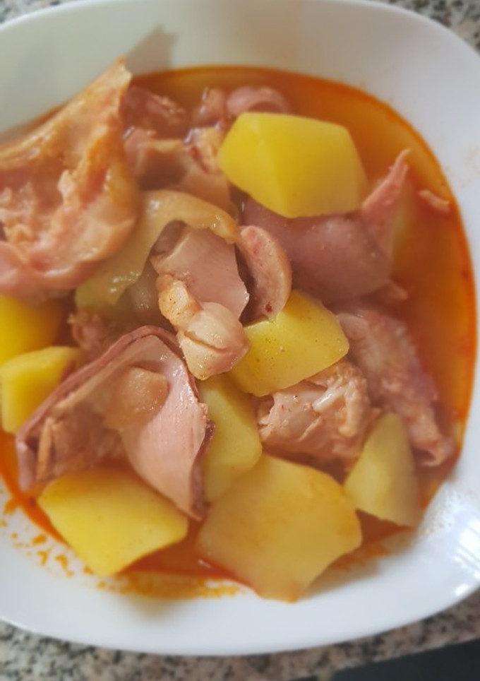 Una foto de Patatas con menudo en olla gm D