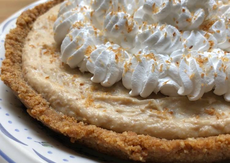 Resep Creamy COCONUT PIE 🥥 🥧 yang Enak Banget