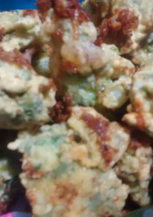 Una foto de Torrejas de acelga y queso