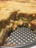 Tarta de pollo súper alta (chicken pot pie)