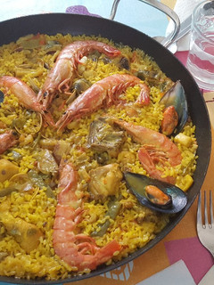 Una foto de Paella mixta