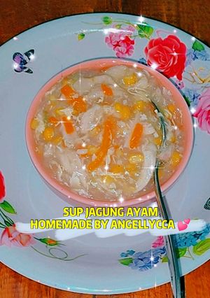 Foto resep Sup jagung ayam