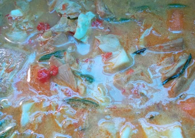 Cara Membuat 21. Gulai Nangka Muda Gampang