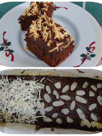 Cara Buat Cake oat choco banana, oat cokelat pisang brownies sederhana Menu Enak