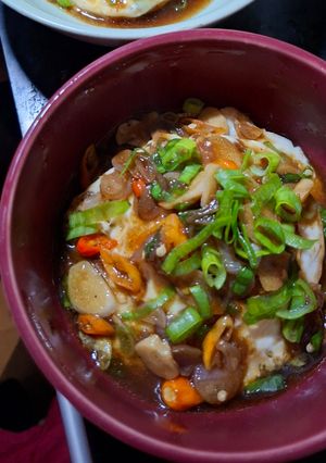 Foto resep Telur Ceplok Saos Tiram