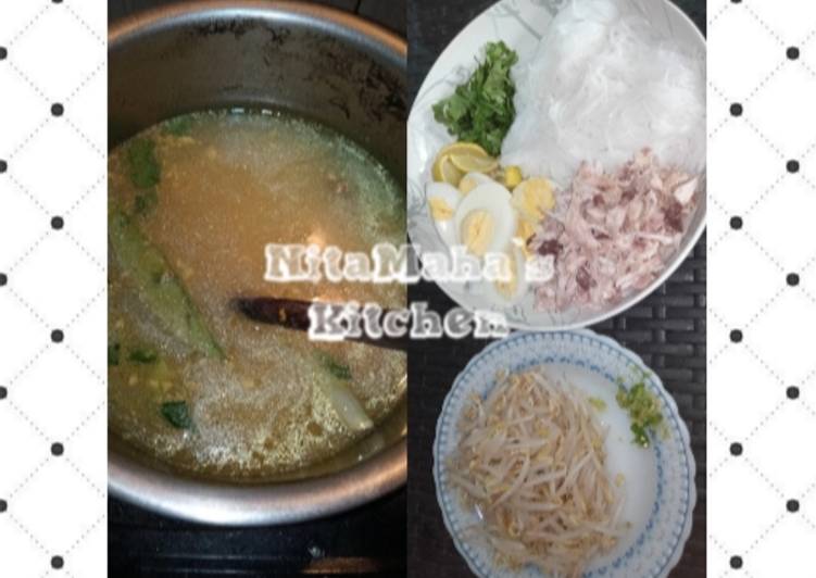 36.Soto Ayam Lamongan Komplit ala NitaMaha's Kitchen π©βπ³