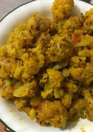 A picture of Masala gobi.