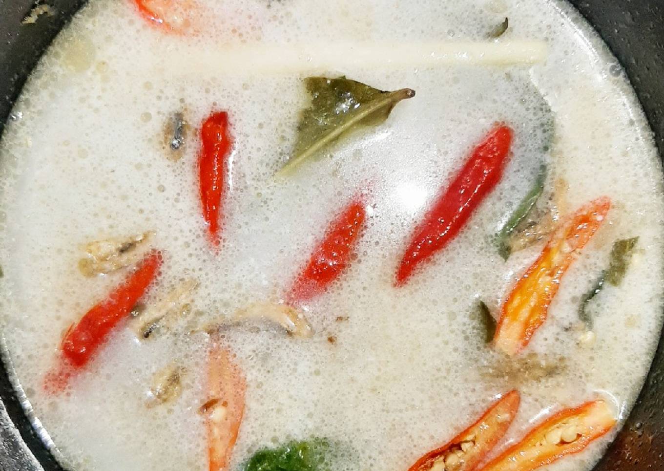 Nasi Liwet Teri Medan (masak pakai rice cooker)